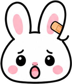Nurse Rabbit, surprised
