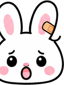 Nurse Rabbit, surprised