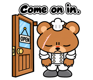 Come on in.