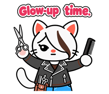 Glow-up time.